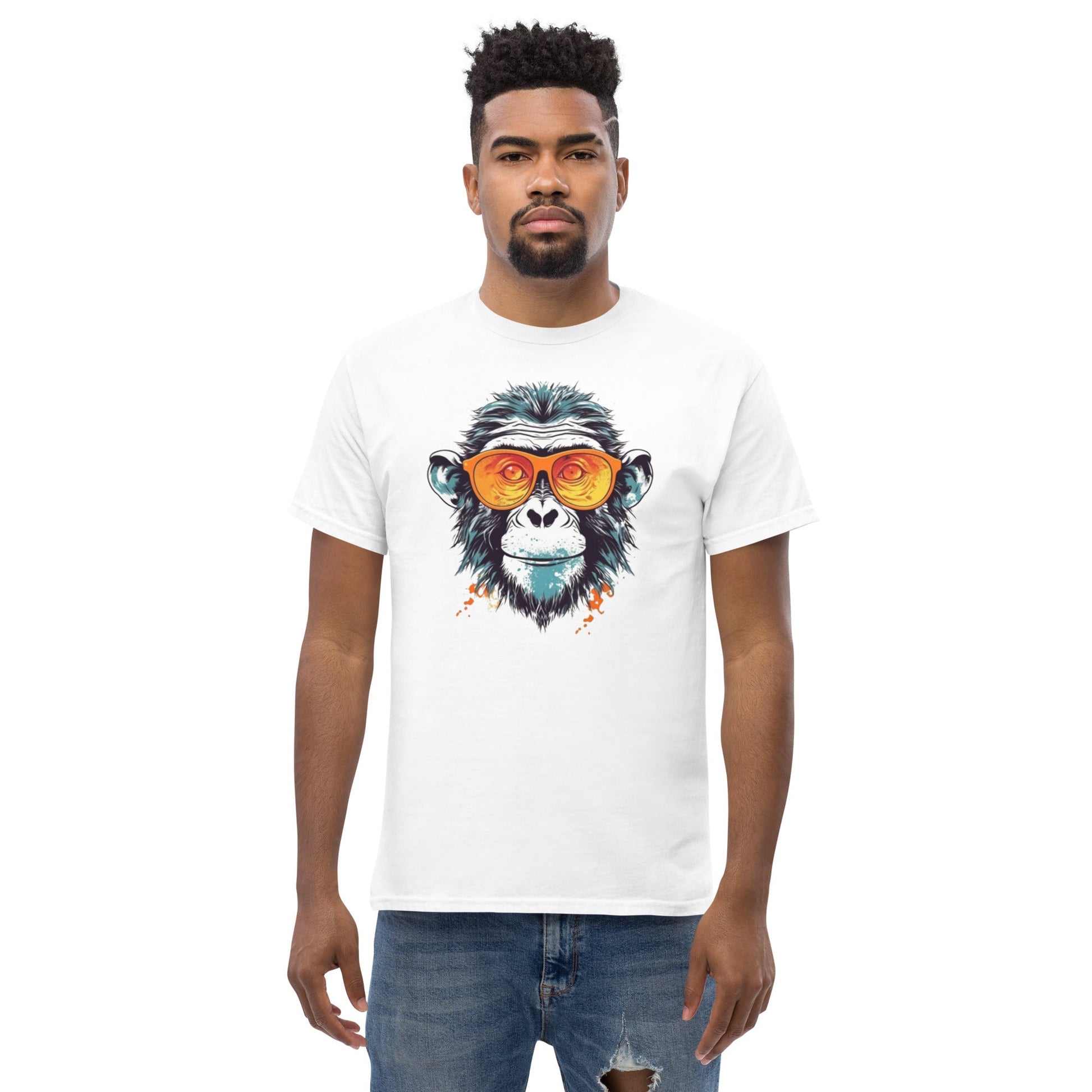 T-Shirt Singe Lunettes de Soleil