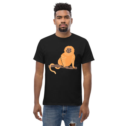 T-Shirt Singe Tamarin Doré