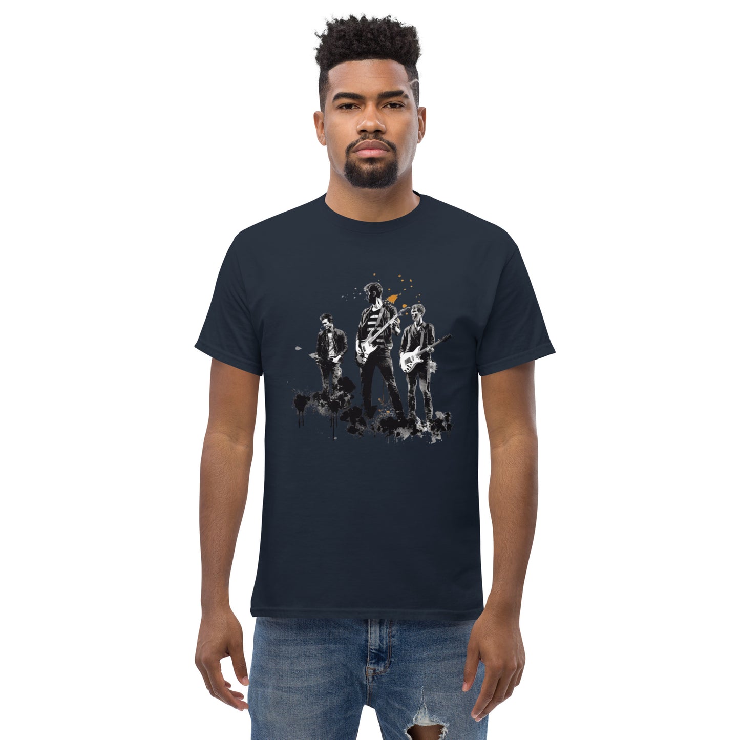 Rock Pattern T-Shirt