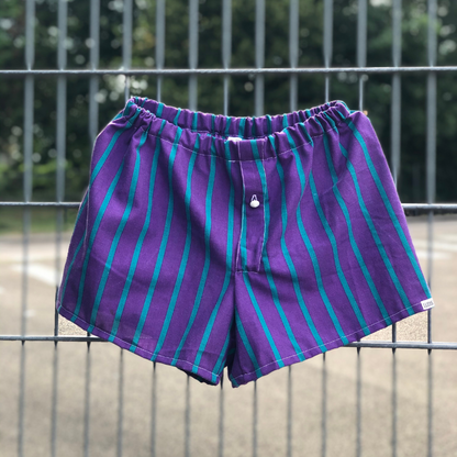 Caleçon Homme Violet et Vert