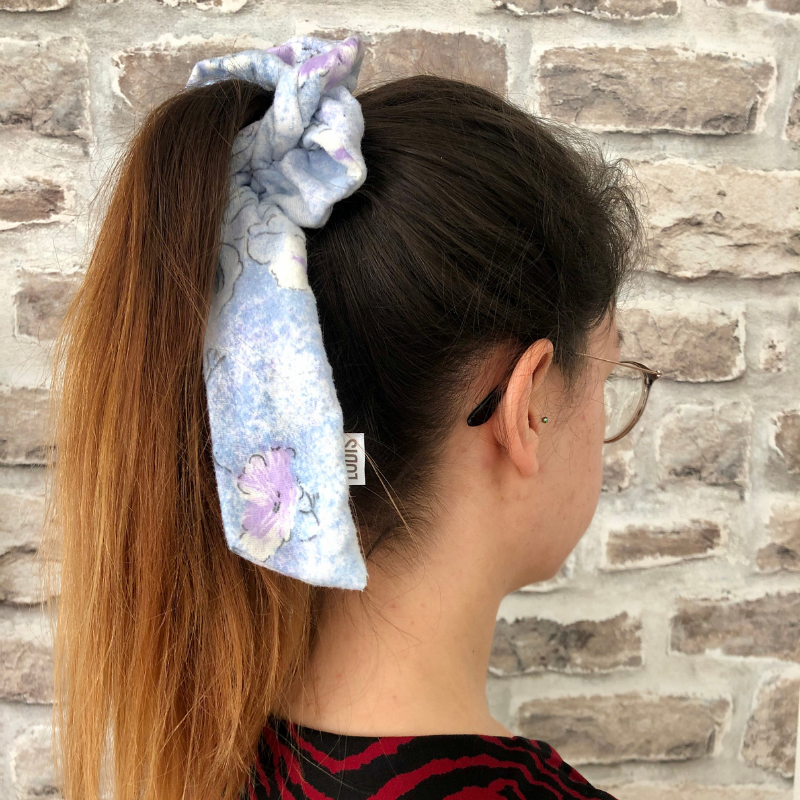 Chouchou Cheveux Violette