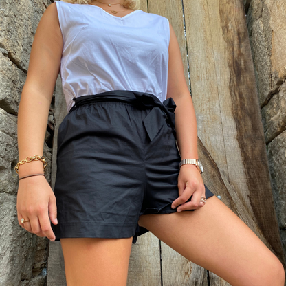 Combishort Femme Noir et Blanc